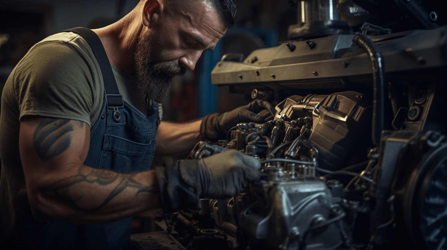 like this mechanic tuning a car engine, seo is like tuning your website for optimal performance in search engines
