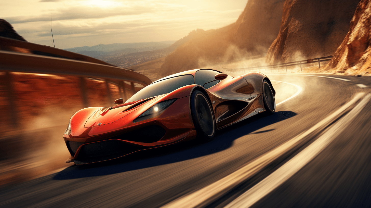 your site needs to load as fast as this red supercar going around a bend